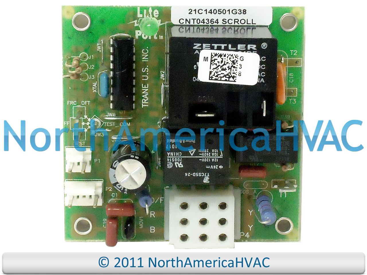 OEM Trane American Standard Defrost Control Board Replaces Zettler